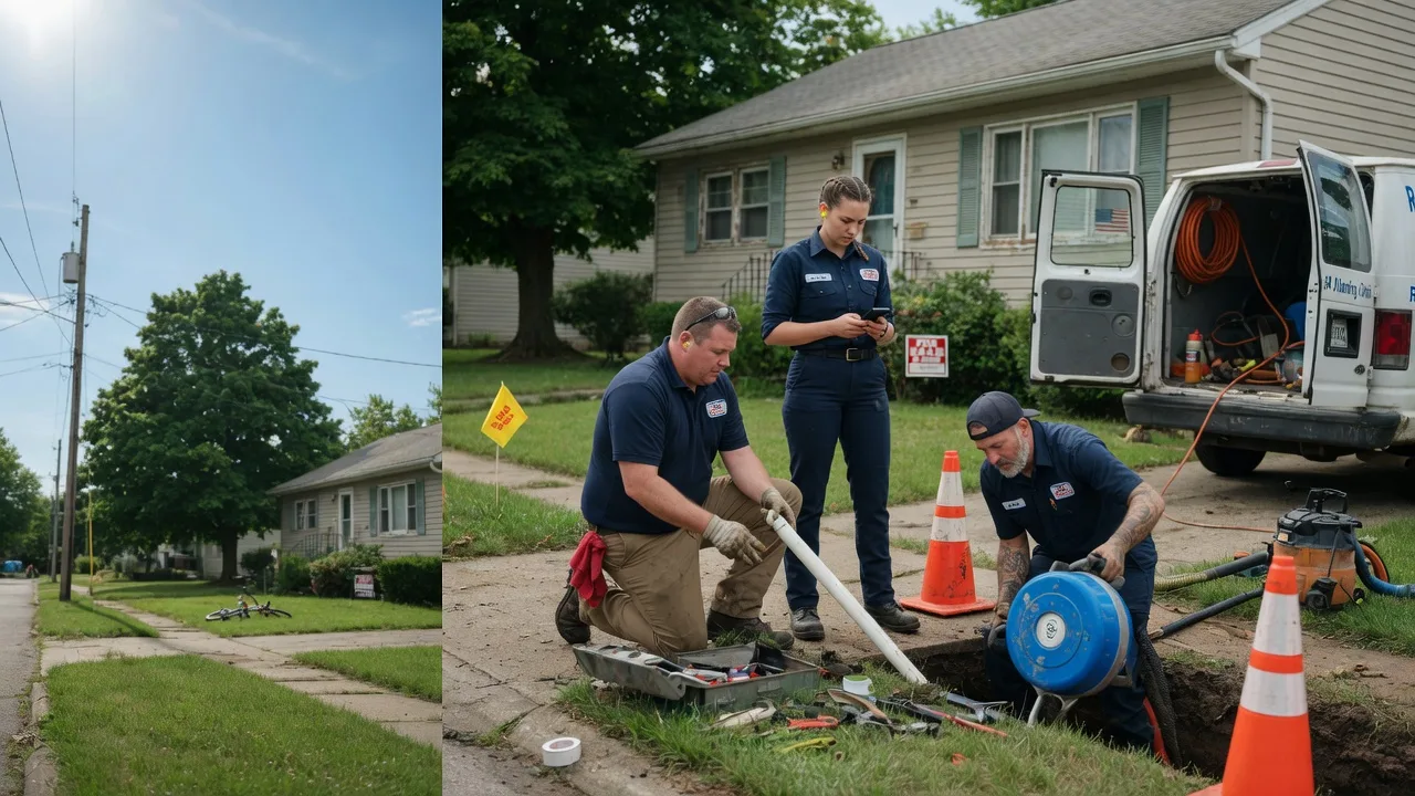 Sewer Line Repair in Flanagan, IL near me